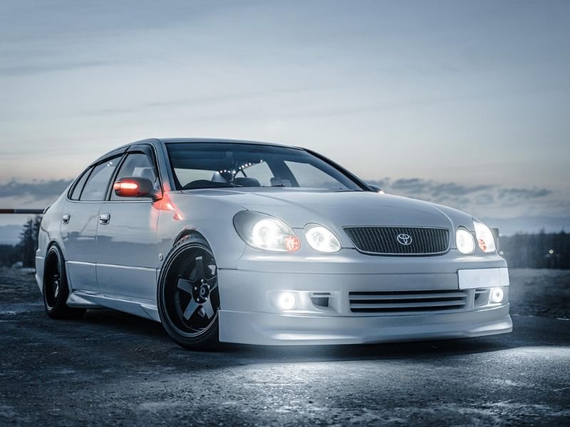 Toyota Camry on a road trip in the USA representing final buying decision