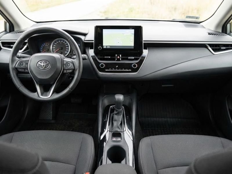 Cabin design and seating comfort of Toyota Corolla Cross Hybrid