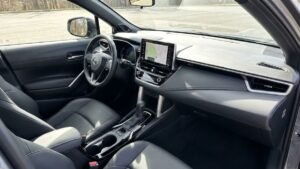 Toyota Corolla Cross Hybrid interior design and seating comfort in the USA
