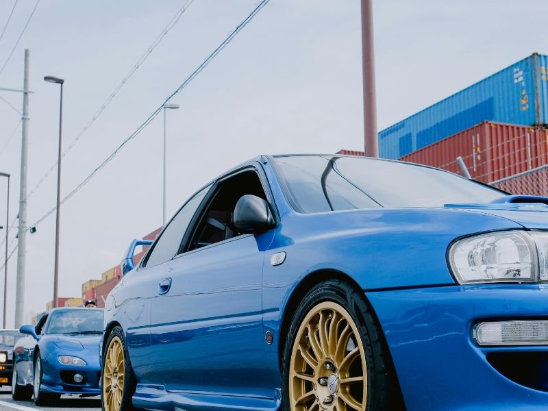 Toyota Mirai parked in a USA city environment