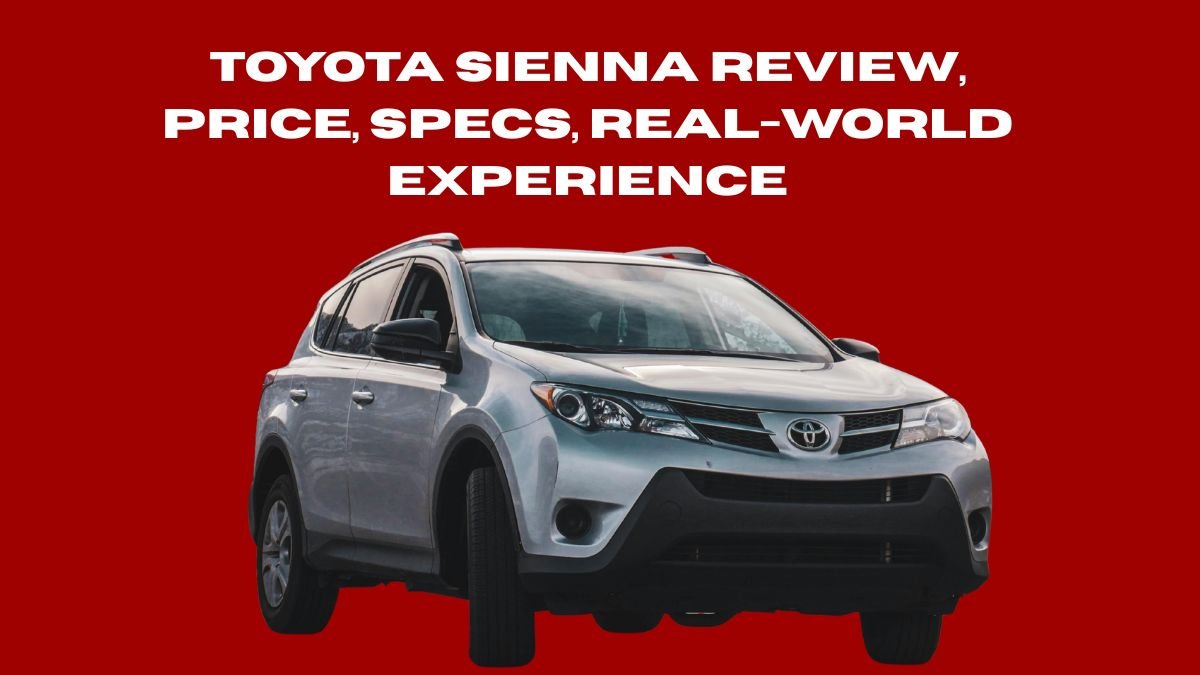 Toyota Sienna hybrid minivan exterior review in the USA