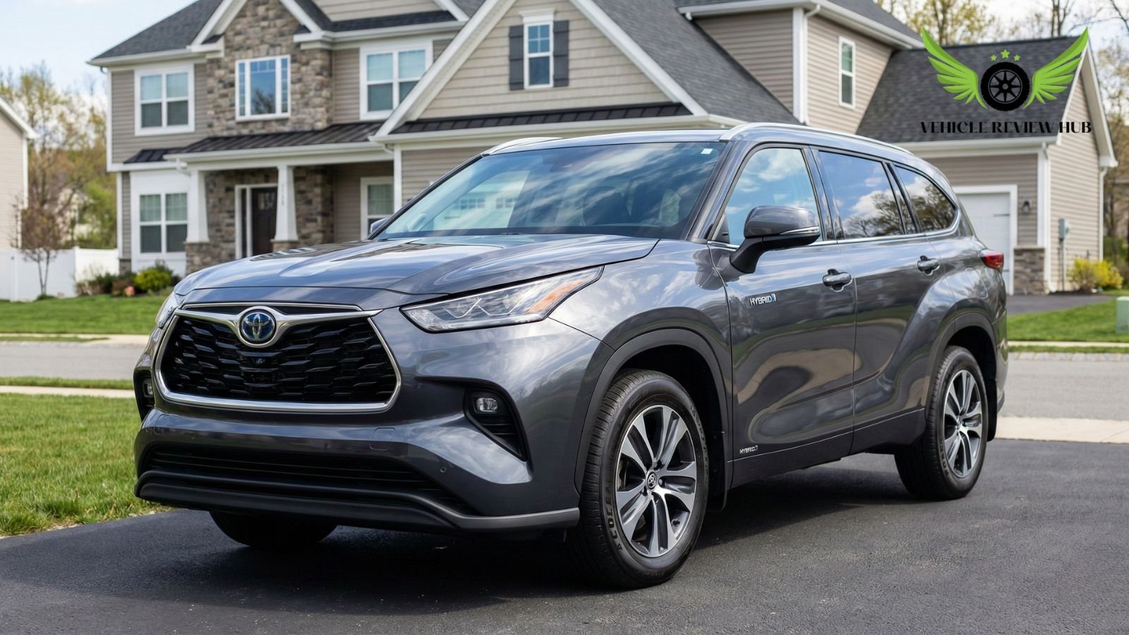 Toyota Grand Highlander hybrid parked in USA showing real ownership reliability and maintenance reality
