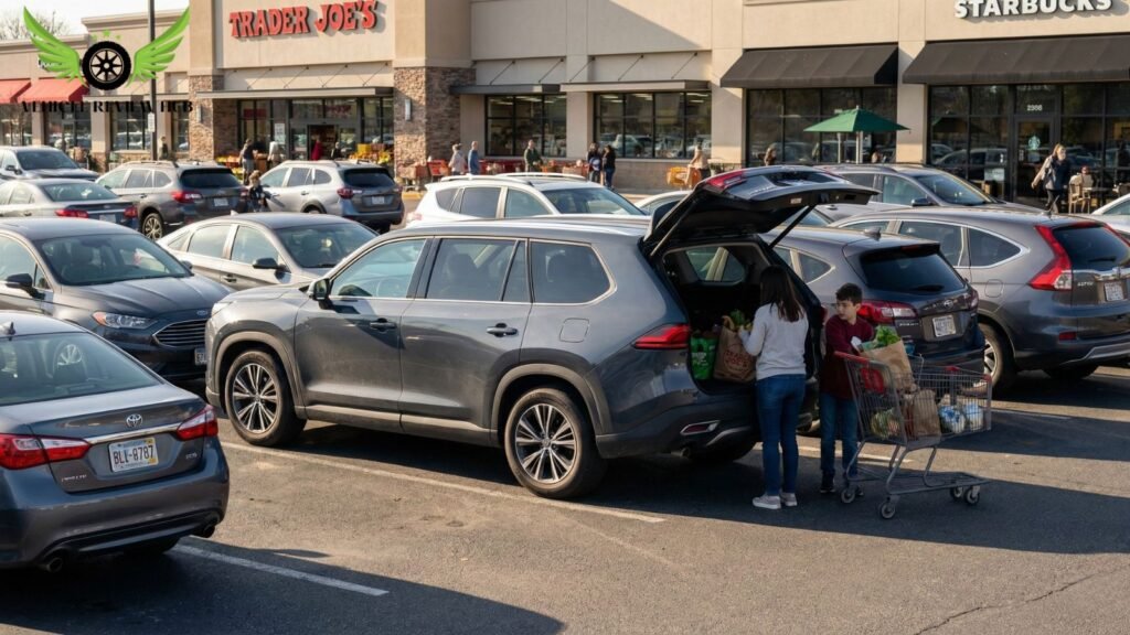 Toyota Grand Highlander parked showing resale value and depreciation reality