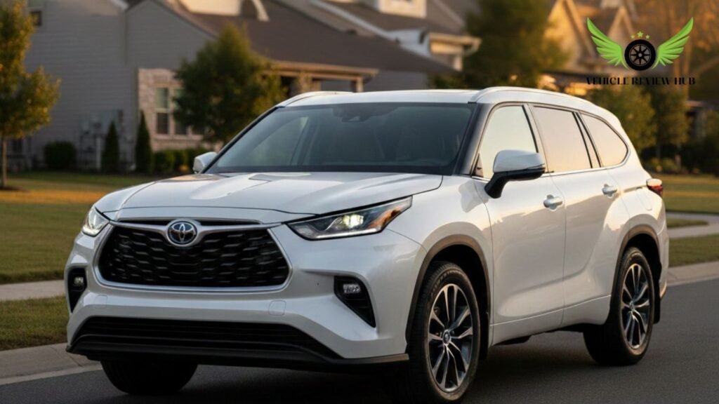 Toyota Grand Highlander vs Toyota Highlander size comparison exterior view