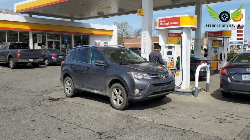 Official MPG ratings of Toyota RAV4 2025 and 2026 models