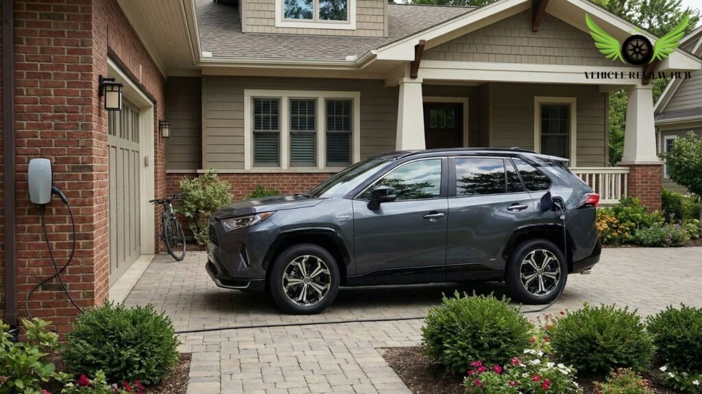 Toyota RAV4 PHEV EV-only driving and charging in the USA