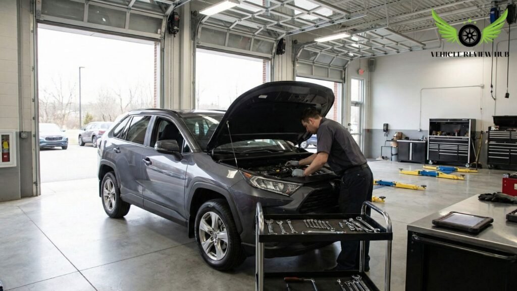 Toyota RAV4 regular service schedule and maintenance intervals