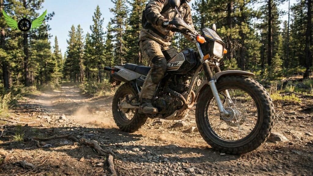 Yamaha TW200 off-road and trail riding performance