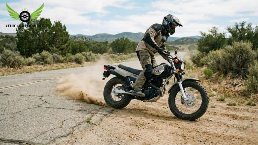 Yamaha TW200 real-world riding experience in city and trail conditions