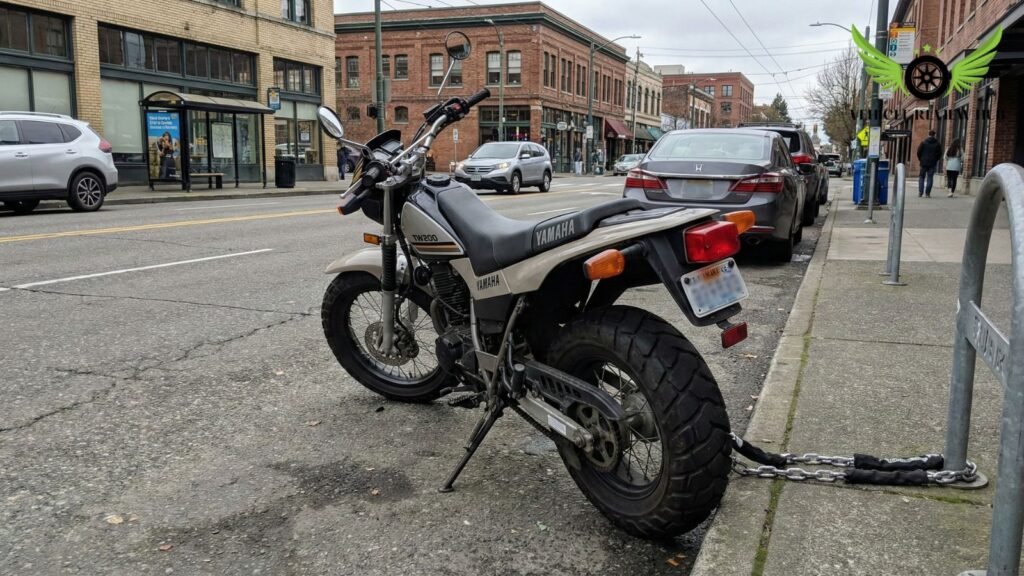 Yamaha TW200 insurance registration running costs USA