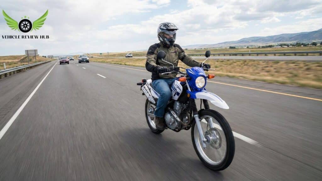 Yamaha XT250 fuel efficiency during highway and mixed riding
