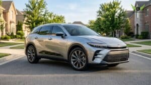 2026 Toyota Crown Signia exterior view highlighting premium hybrid SUV design in the USA