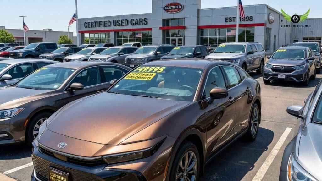 Used Toyota hybrid SUVs showing resale market demand in the USA