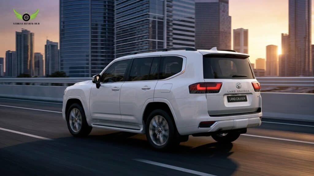 Toyota Land Cruiser driving dynamics comfort highway performance