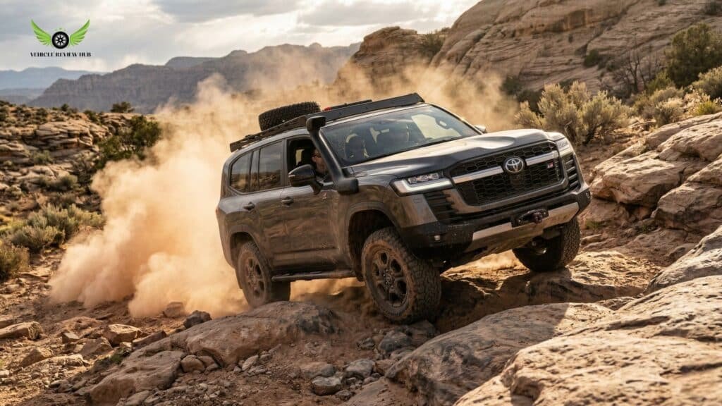 Toyota Land Cruiser off road capability rock crawling performance