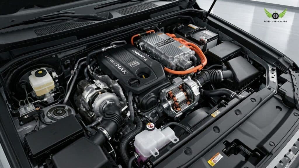 Toyota Land Cruiser 2.4L turbo hybrid engine i FORCE MAX performance