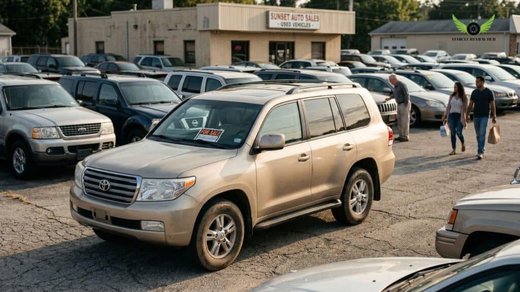 Toyota Land Cruiser resale value used market demand SUV