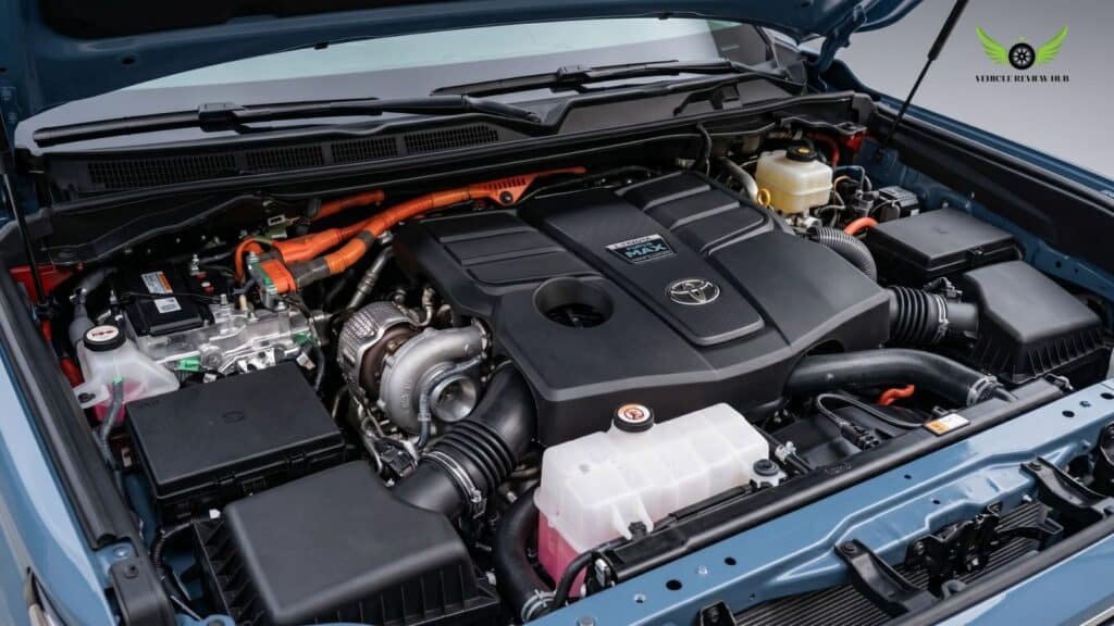 Toyota Sequoia i-FORCE MAX twin turbo V6 hybrid engine