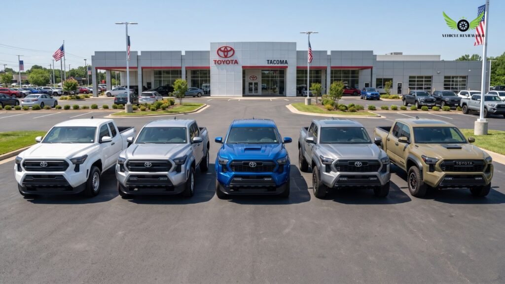 Toyota Tacoma SR SR5 TRD Sport TRD Off Road TRD Pro lineup comparison