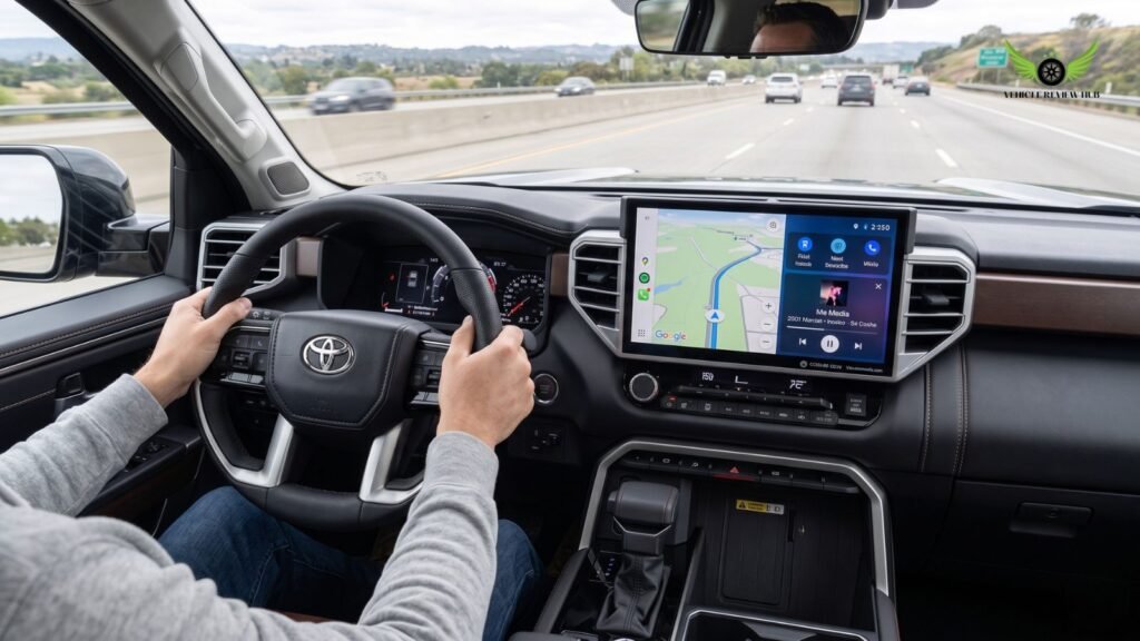 Toyota Tundra interior driving experience and comfort