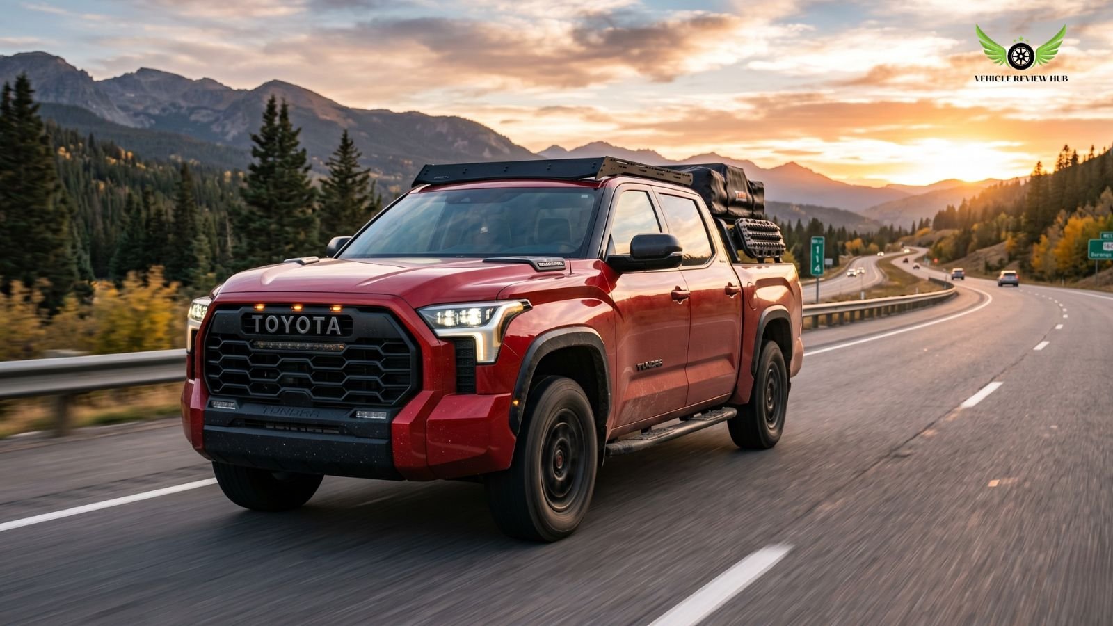 Toyota Tundra driving on highway performance USA