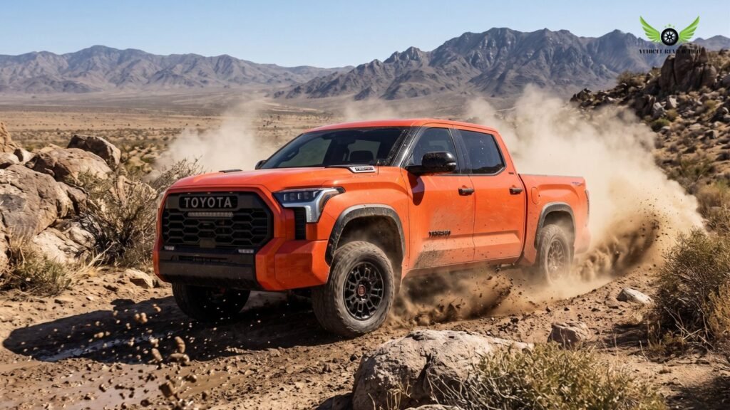 Toyota Tundra TRD Pro off road desert driving