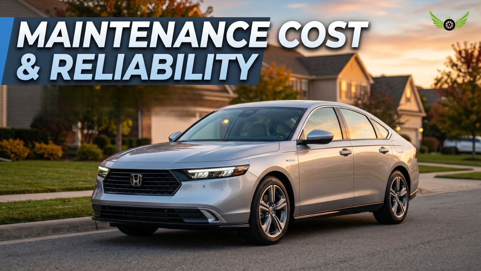 2026 Honda Accord Hybrid parked in a suburban American neighborhood