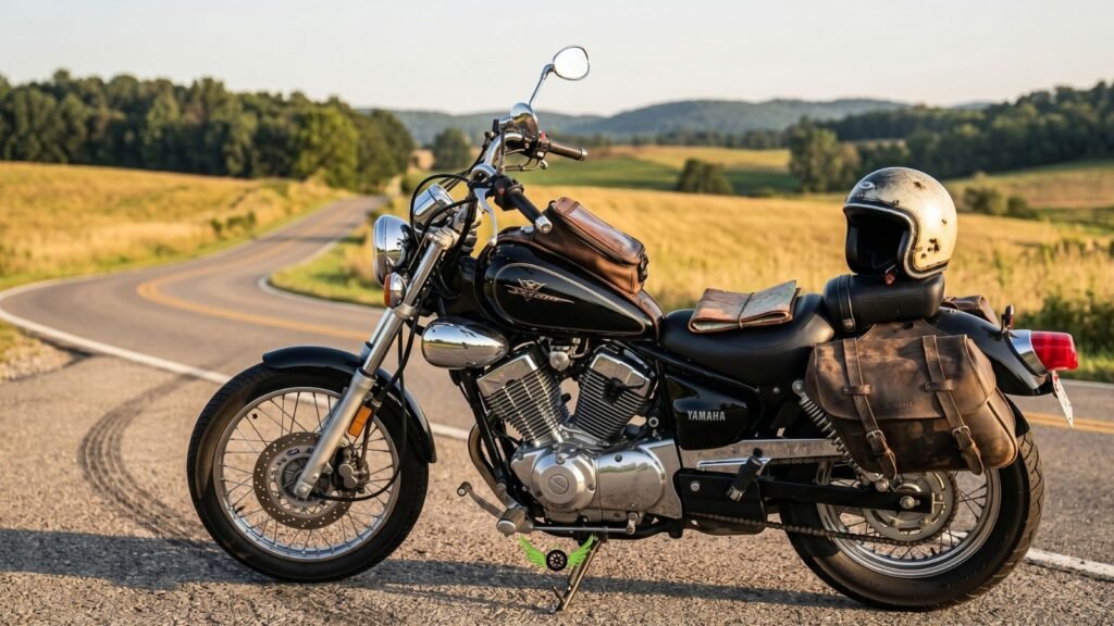 Well-maintained Yamaha V Star 250 demonstrating long-term reliability and durability