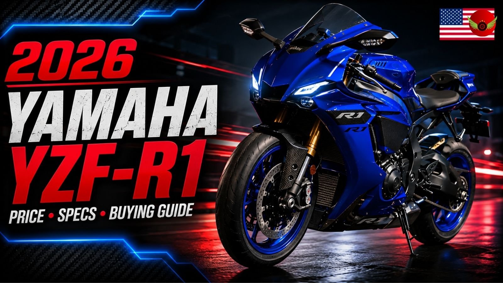 2026 Yamaha YZF-R1 review showing the latest superbike with price, specifications and buying guide in the USA