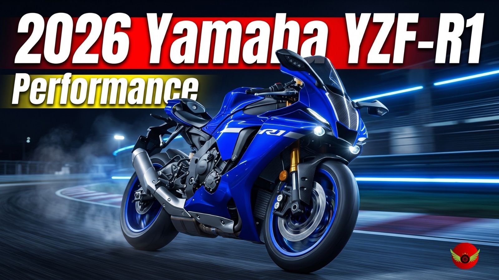 2026 Yamaha YZF-R1 showing top speed, performance and riding experience on a professional racetrack in the USA
