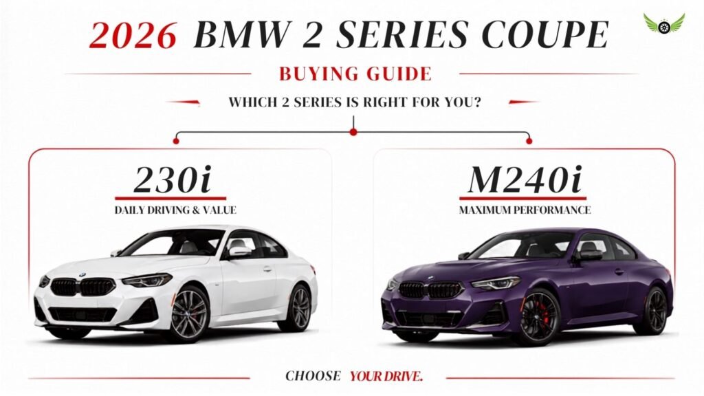 2026 BMW 2 Series buying guide comparing the 230i and M240i for different buyers