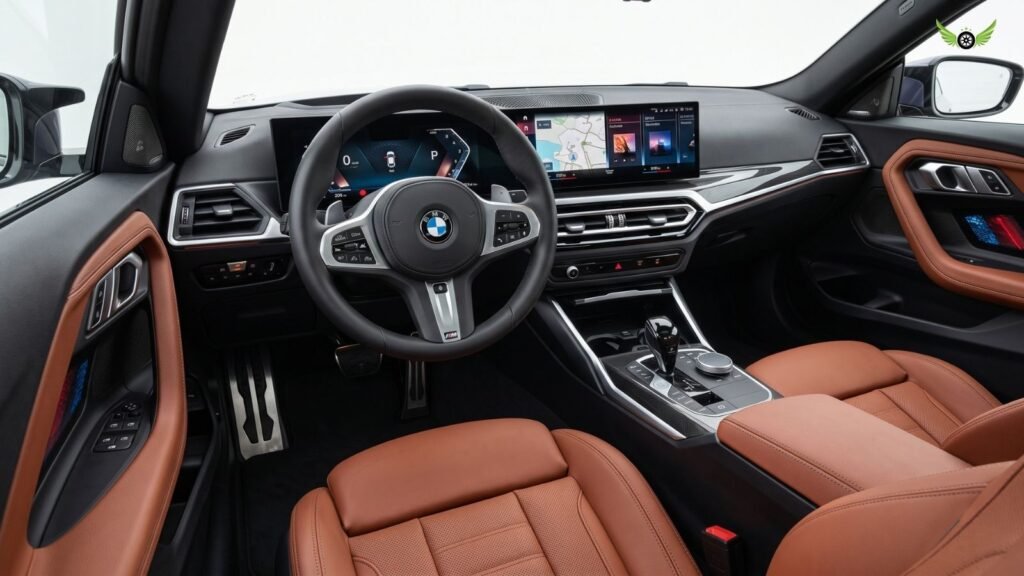 2026 BMW 2 Series Coupe interior with digital display and modern technology