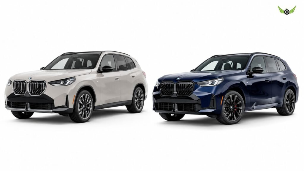 2026 BMW X3 30 xDrive and X3 M50 xDrive trim comparison