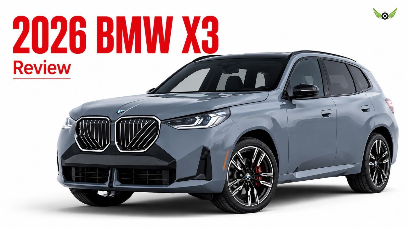 2026 BMW X3 review showing the latest luxury SUV exterior
