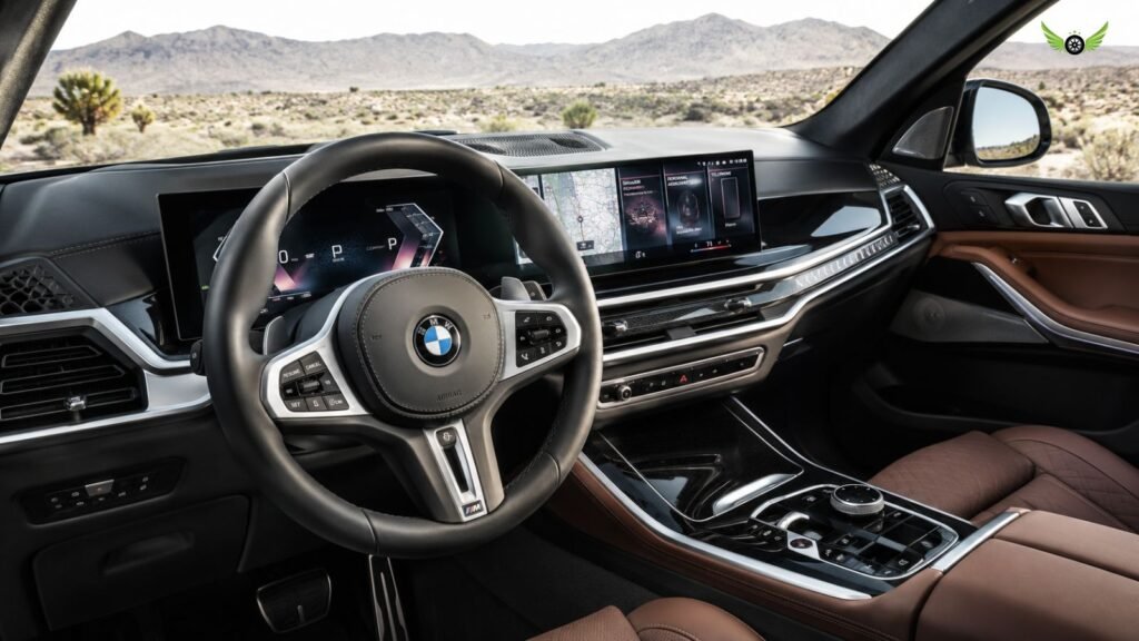 2026 BMW X5 premium interior with digital display and modern technology