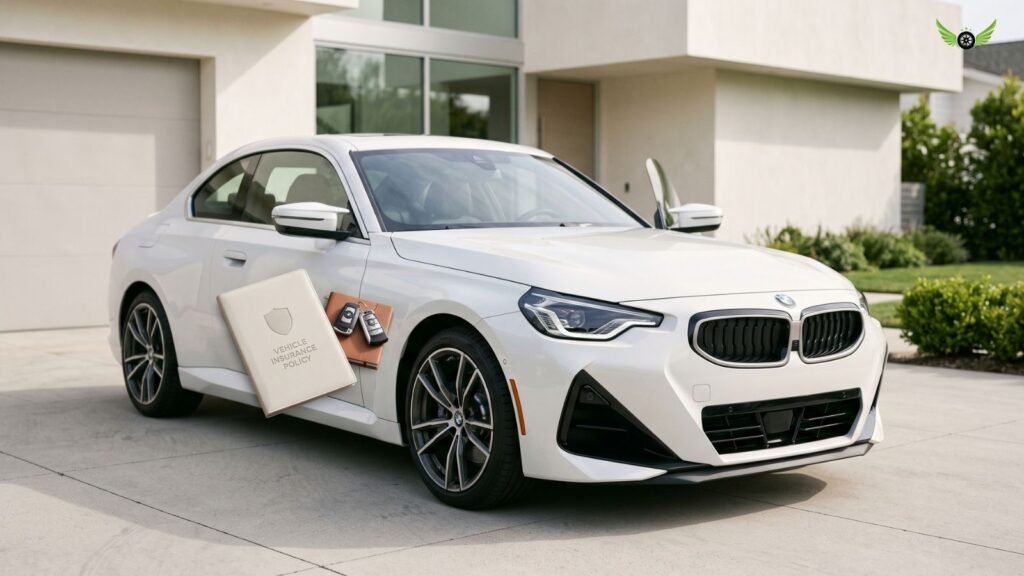 BMW 2 Series Coupe illustrating factors that affect car insurance costs