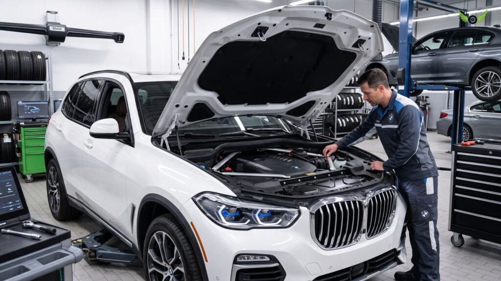BMW X5 engine and advanced technology systems related to reliability and common problems