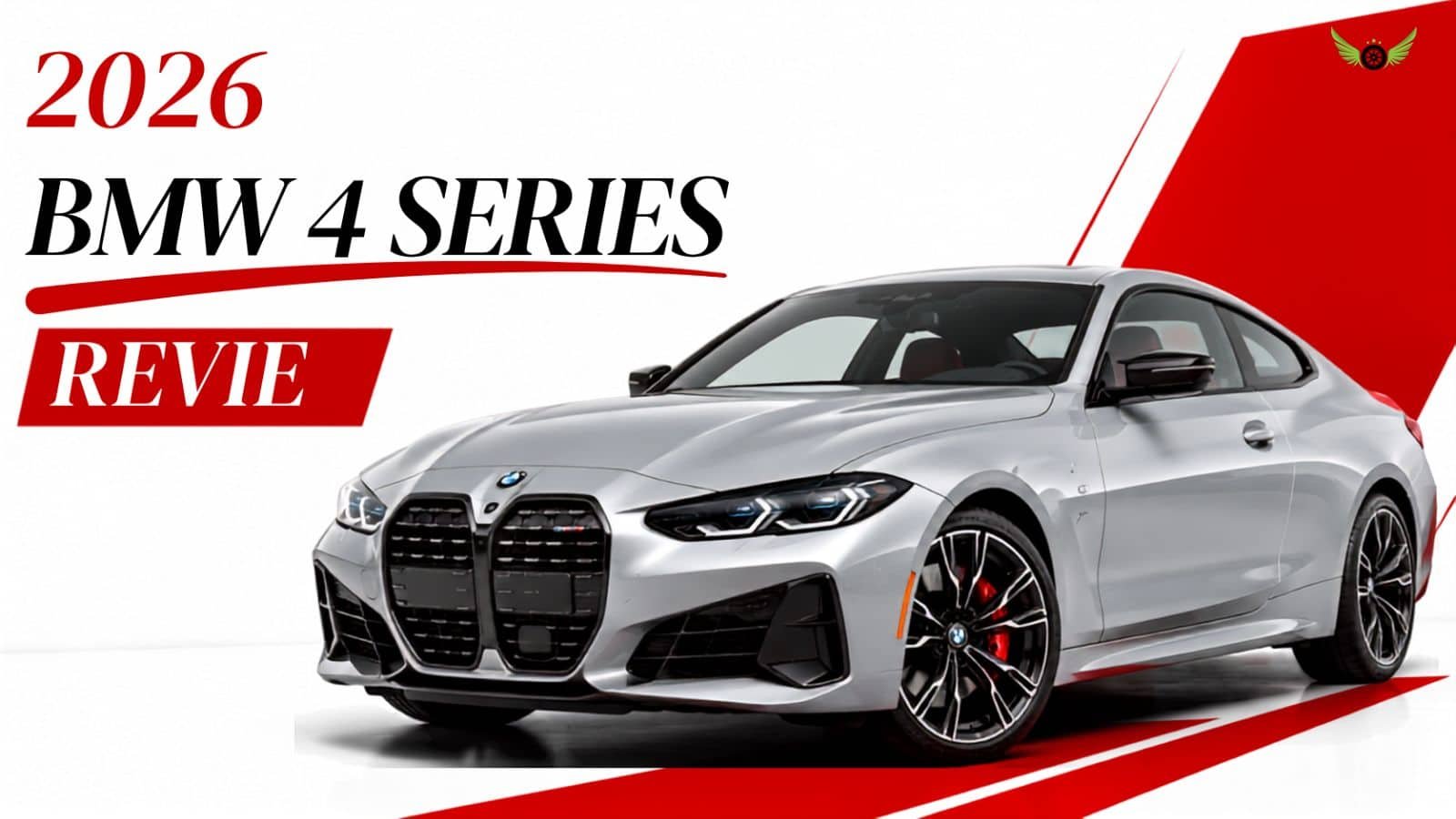 2026 BMW 4 Series Coupe front three-quarter view