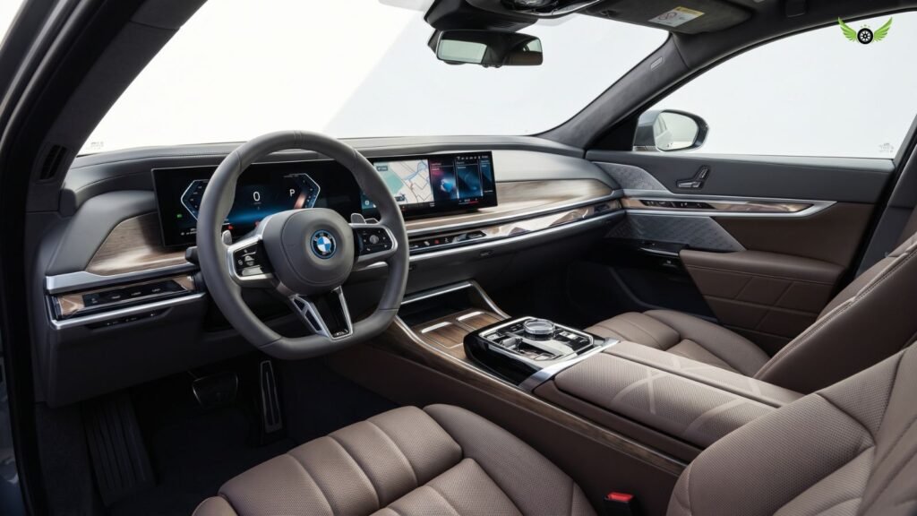 2026 BMW 7 Series interior dashboard and digital display