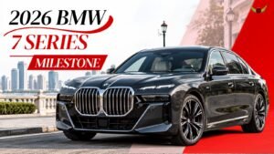 2026 BMW 7 Series sedan showing mileage, MPG and performance for Vehicle Review Hub