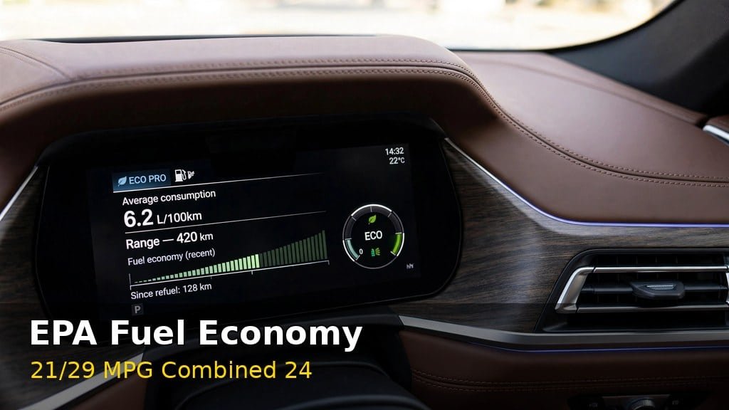 2026 BMW 8 Series EPA fuel economy