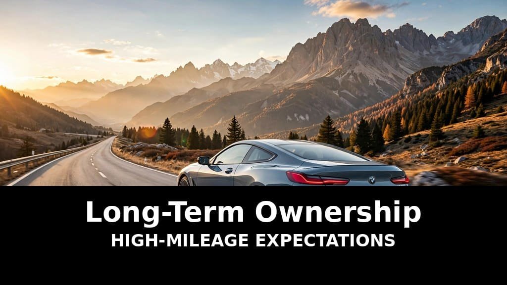 BMW 8 Series long term ownership high mileage