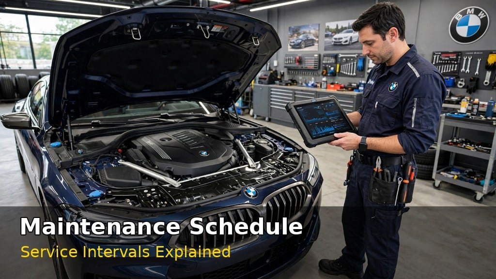 2026 BMW 8 Series maintenance schedule and service requirements