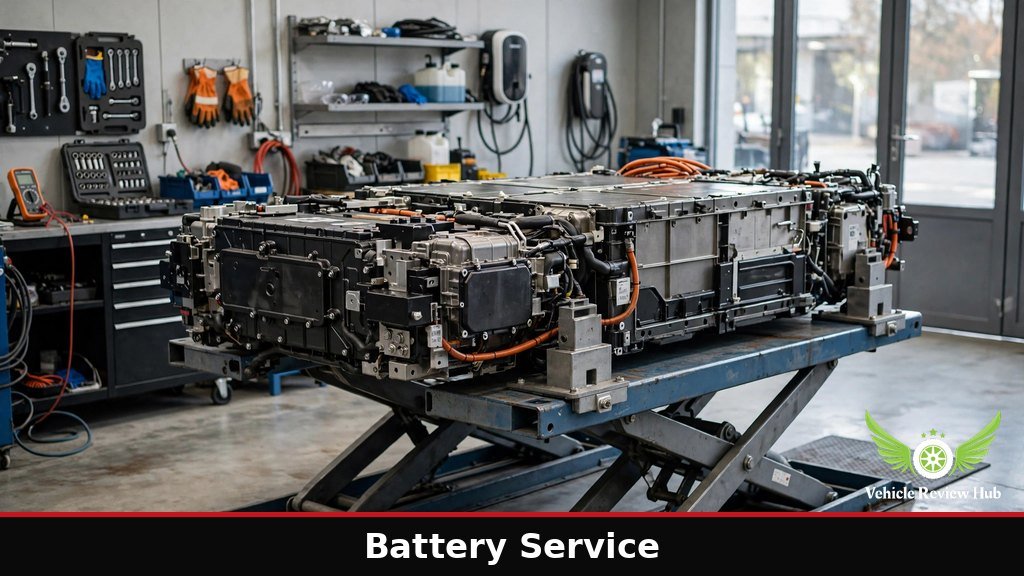 BMW i5 battery service