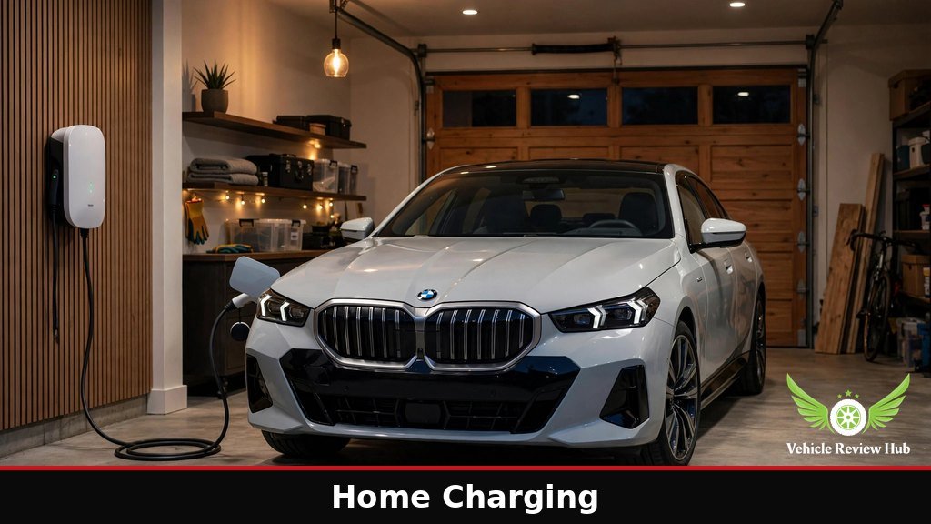 BMW i5 home charging