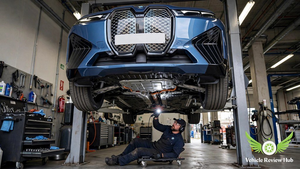 BMW iX maintenance schedule service requirements