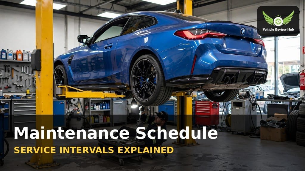 BMW M models maintenance schedule service requirements