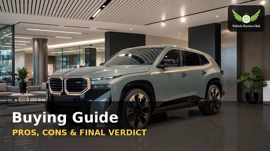 BMW XM buying guide pros cons verdict