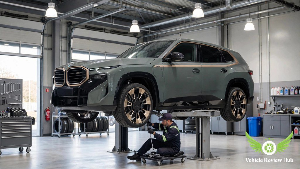 BMW XM maintenance schedule service intervals