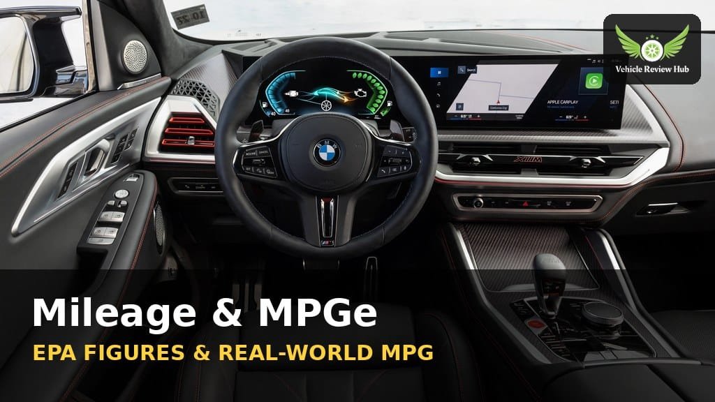 BMW XM mileage MPGe fuel economy EPA figures